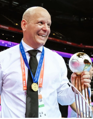 Professor Jorge Braz - Selecionador de Futsal